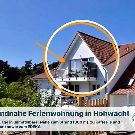 Seesucht-hohwacht - Grosse Im Beachhouse-stil, 2 Balkone, 2 Sz Und Nur 300m Zum شقة