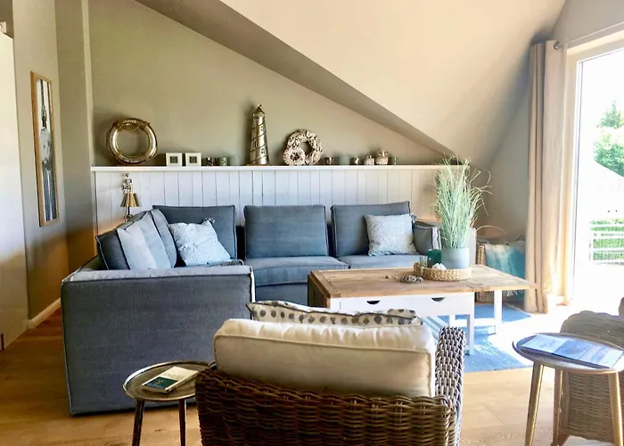 Seesucht-hohwacht - Grosse Im Beachhouse-stil, 2 Balkone, 2 Sz Und Nur 300m Zum Appartement